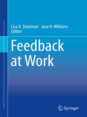 cover image of Feedback at Work